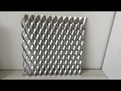 Galvanized Low Carbon Steel Expanded Metal Wire Mesh Berlian 1,22*2,44m