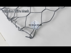 Keranjang Gabion Besi Karbon Rendah Hijau Biru Kuning Dan Putih