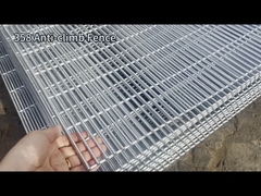 Pemandangan yang jelas Welded Wire Mesh 358 Security Fencing Anti Climb / Pencurian 76.2*12.7mm