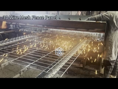 Hot Dip Galvanized 3D Curvy Fence untuk Taman Rumah Sekolah atau Taman bermain