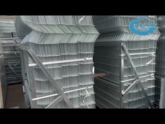 High Security Triangle Fence Panel Anti Cut Wire Mesh Untuk Perimeter Perlindungan