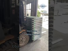 Steel Walkway Grating Heavy Duty Anti Slip Lantai Industri tahan lama