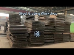 ISO9001 Hot Dip Galvanized 32*5mm Steel Walkway Grating