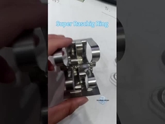 Menara baja tahan karat logam Super Raschig Ring tahan tekanan tinggi