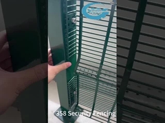 358 Anti Climb Security Fence Heavy Duty Galvanized Steel Mesh Untuk Perlindungan Maksimal