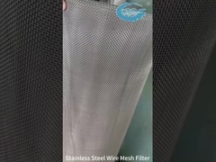 316 Stainless Steel Filter Mesh tahan suhu tinggi tahan lama screening