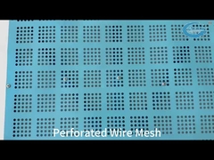 High-precision perforated wire mesh. Baja tahan lama, lubang ventilasi filtrasi.