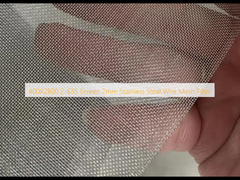 400X2800 2-635 Screen 2mm Filter Wire Mesh Baja Rinsing