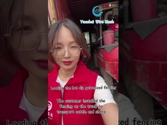 Panel pagar segitiga Hiasan Wire Mesh Keamanan Tinggi Warna yang disesuaikan