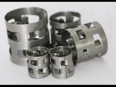 Pengisi Acak Logam Baja Tahan Karat 304 316 Penurunan Tekanan Rendah