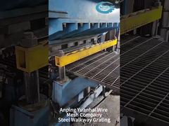 Panel Kisi-Kisi Jalan Baja Tipe Bergerigi Tahan Korosi