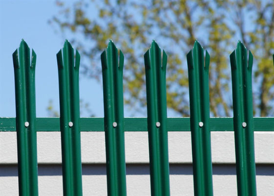 Steel Palisade Fencing 2-3m Width 10 Year Warranty