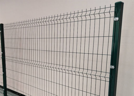 Hot Dipped Galvanized 3D Curved Fence Panel 2.0m-3.0m Width