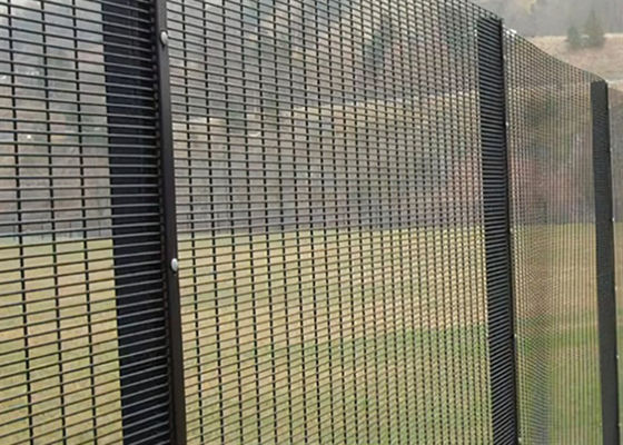 Galvanized Welded 358 Security Fencing For Living Area 76.2*12.7mm