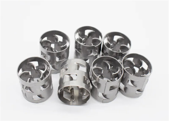 SS304 50mm Metal Pall Ring Packing for Absorption Towers