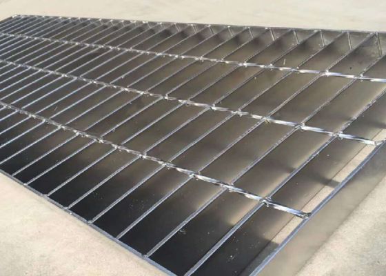 Modular Steel Walkway Grating Quick Install Corrosion Resistant Load Rated