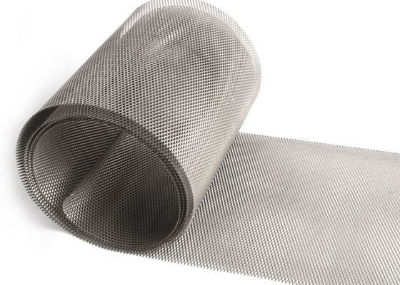 Diamond Hole 1*2mm Stretched Electrode Expanded Metal Sheet for Electrolysis