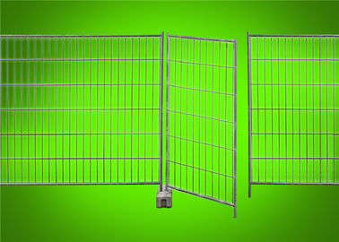 Canada / Australia Galvanized Temporary Mesh Fencing Removable Portable Barrier