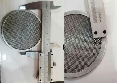 Anti Corrosion Stainless Steel Mesh Filter Discs Fatigue Resistance For Liquid
