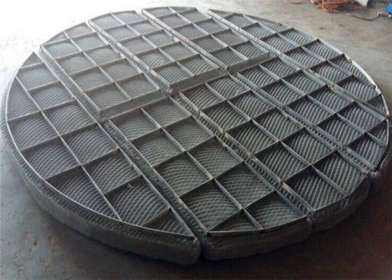 Knitted Vapor Liquid Filter Square Wire Mesh Demister Pad