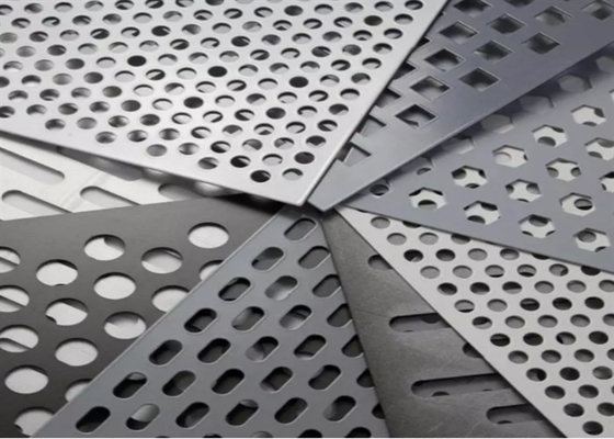 3.5mm Lubang Berlubang Wire Mesh Metal Sheet Oem Untuk Dekorasi Arsitektur