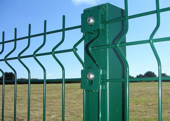 Hot Dip Galvanized Triangle Bending Fence Diameter Kawat 3,5mm Keamanan Baja Karbon Rendah Sampel Gratis