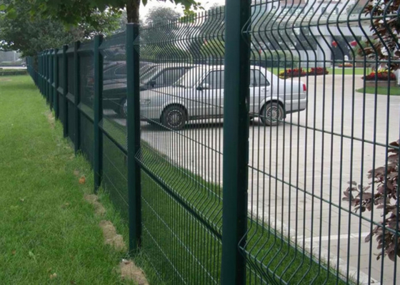 55*200mm Segitiga Bending Fence Brc Mesh Fence Bukti Korosi
