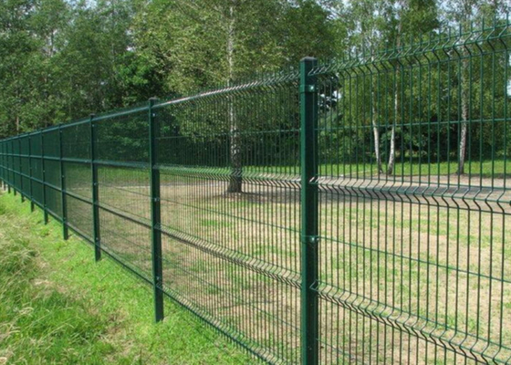 OEM 3D Curved Powder Coated Steel 3D Panel Pagar Segitiga 2 * 2.5m 4.0mm