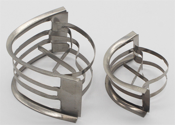 Ss304 Baja Karbon Metal Tower Packing Pall Ring 50*50*0.6mm