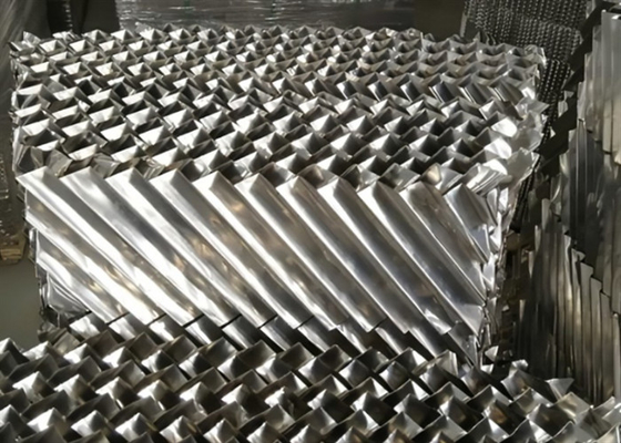 Pengemasan Struktural Metal Distilasi 700C Untuk Pengemasan Struktur Efisien