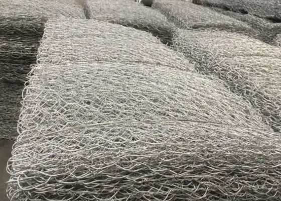 Besi Karbon Rendah 3,0mm Gabion Wire Mesh tahan korosi