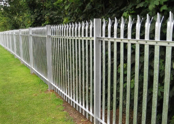 W / D Tipe Galvanized Steel Palisade Pagar 2.5*2.75m