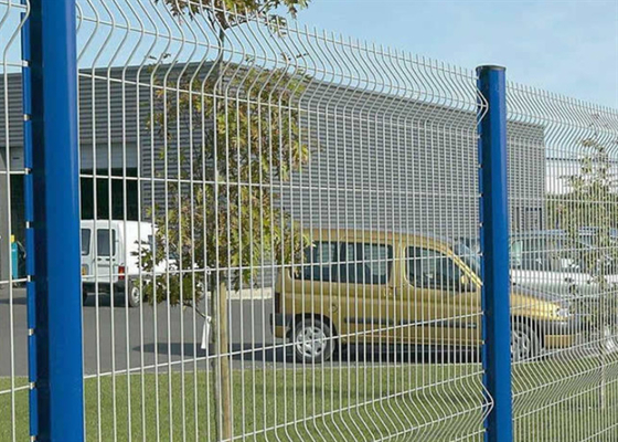 Pagar Taman 3D Pengaman Wire Mesh Curved Welding Untuk Tempat Umum 1,8*3m