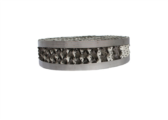 Kemurnian Berkualitas Tinggi SS304 304L 316 316L Metal Structured Packing Untuk Transfer Massa 500Y