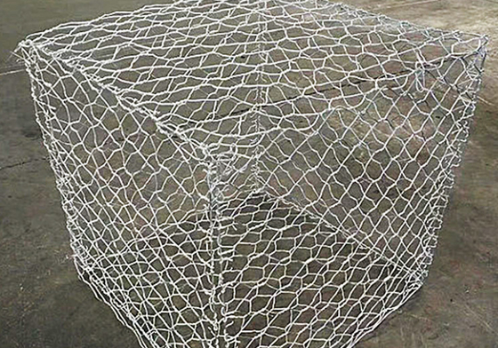 Keranjang Gabion Galvanis Baja Karbon Rendah Untuk Perlindungan Air dan Tanah