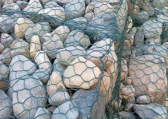 Kotak Gabion Lapis Bubuk / Kandang Batu Gabion Las 2*1*1m*3.2mm