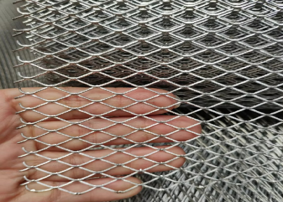 96 Inch In Length Expanded Metal Wire Mesh Diamond Hole Jenis