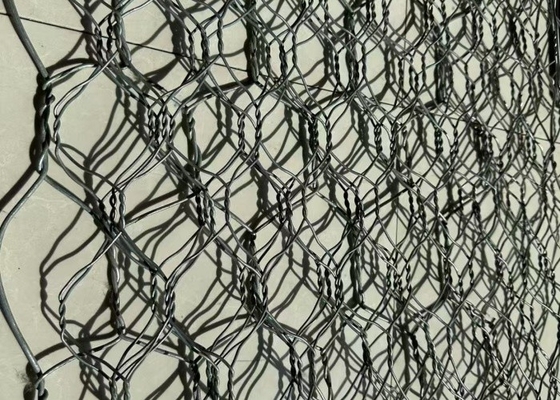 Low Carbon Iron Lattice Bin Hijau Dan Kuning Untuk Perlindungan Banjir Dan Pengendalian Tanah