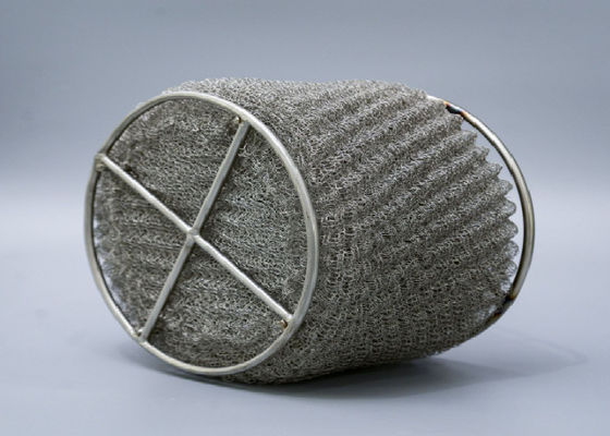 Bantalan Demister Kawat Jaring Baja Tahan Karat untuk Pemisahan Gas Cair