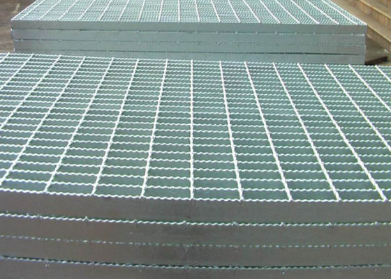 Heavy Duty Anti Slip Galvanized Walkway Grating Untuk Lantai Industri
