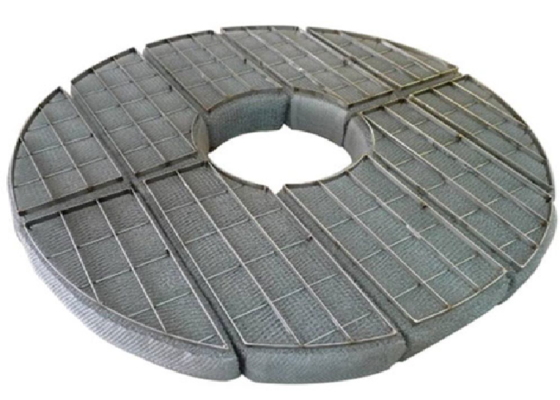 Pad Demister Wire Mesh Efisiensi Tinggi untuk Pemisahan Cairan Gas