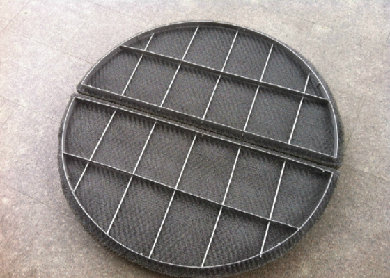 Wire Mesh Demister Pad untuk Pemisahan Gas-Cairan 100mm-2000mm