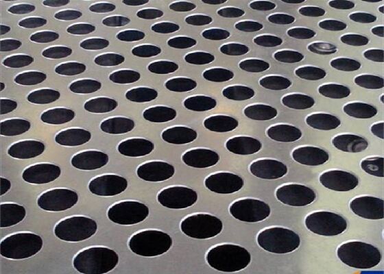 Custom Perforated Metal Sheet Mesh Untuk Perlindungan Ventilasi Filtrasi
