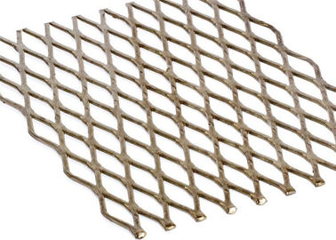 Stainless Steel Diperluas Logam Wire Mesh Tebal Ketahanan Korosi 0.3mm-8mm