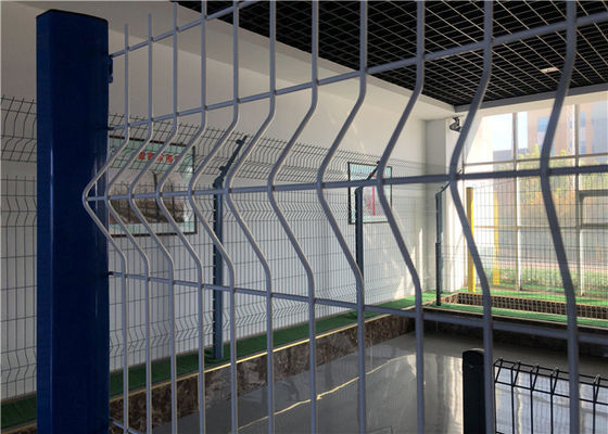 Panel Pagar Mesh Besi Putih, Panel Pagar Mesh Tahan Korosi