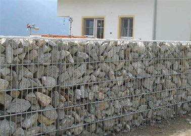 Tahan lama Anti Korosi Gabion Wire Mesh Zinc Dilapisi Untuk Perlindungan Lereng