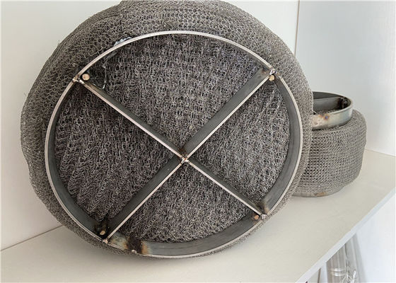 Tower Internal SS316L Wire Mesh Demister Pad untuk Sistem Pemulihan Uap
