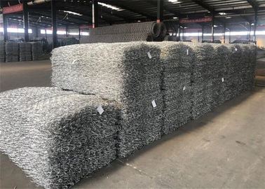 2.7mm Heavy Galionized Gabion Wire Mesh Box 1mx1mx1m