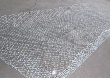 Hexagonal 2.7mm Gabion Wire Mesh Basket Batu Kandang Sebagai Dinding Penahan
