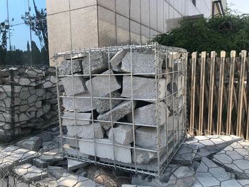Hot Dip Galvanis Dilas Gabion Wire Mesh Gabion Basket Rock Fall Protection